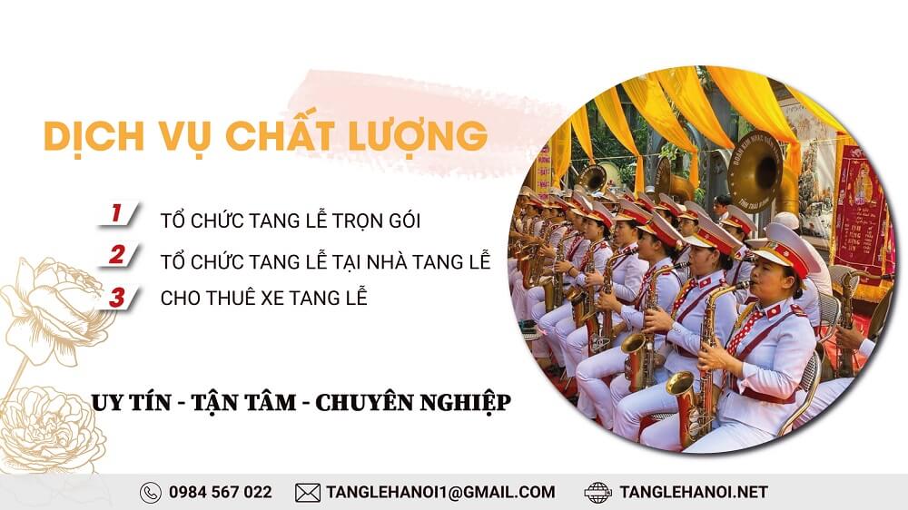 Dịch vụ tổ chức tang lễ nhà tang lễ Quận Y 103