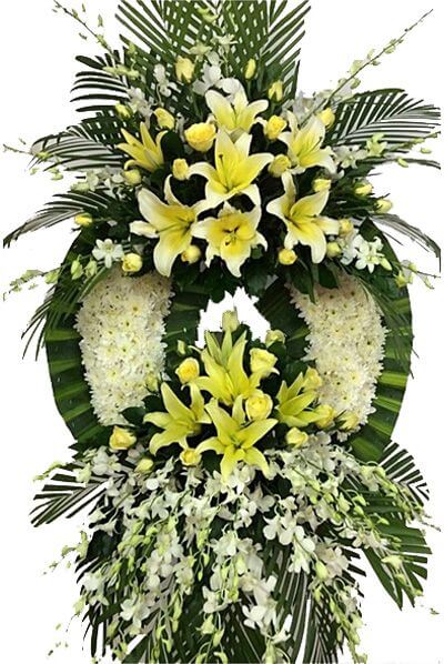 Đặt vòng hoa tang lễ online tại Tp Hà Nội