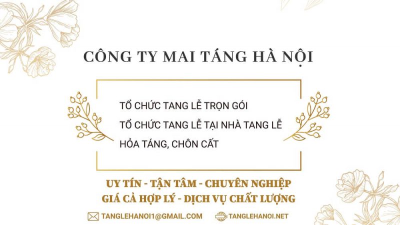 Dịch vụ tổ chức tang lễ 24/24 tại Hà Nội