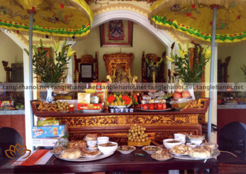 Chuẩn bị mâm lễ cúng cho ngày giỗ