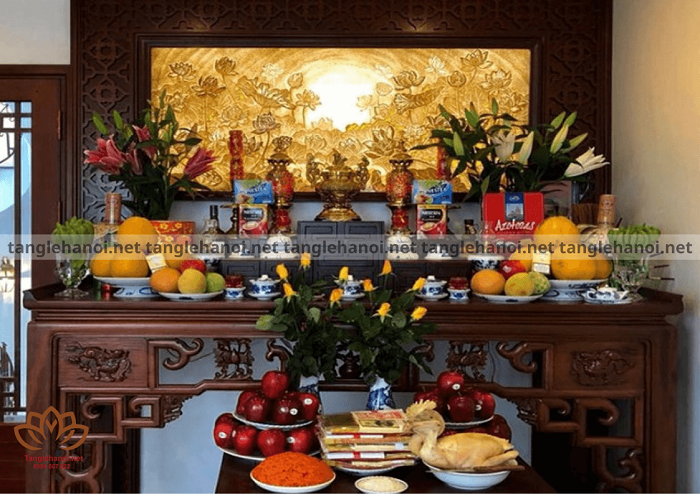 Mâm lễ cúng 100 ngày cho người mới mất