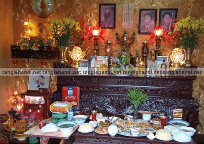 Mâm lễ cúng ngày giỗ