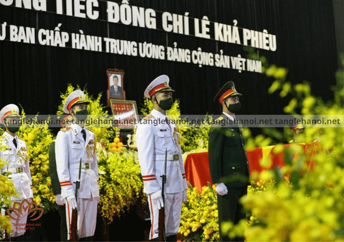 Tang lễ đảng viên Lê Khả Phiêu