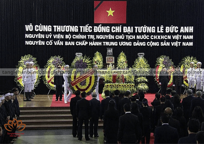Tang lễ đảng viên Lê Đức Anh