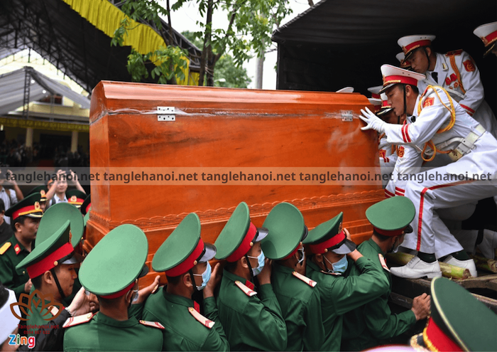 Chương trình tổ chức tang lễ dành cho cán bộ quân đội