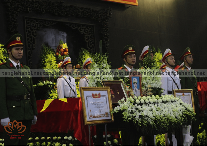 Tang lễ công an nhân dân