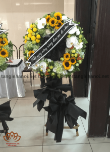 Mẫu vòng hoa tang lễ 27