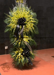 Mẫu vòng hoa tang lễ 26