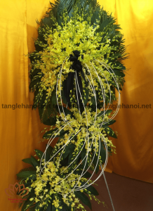 Mẫu vòng hoa tang lễ 22